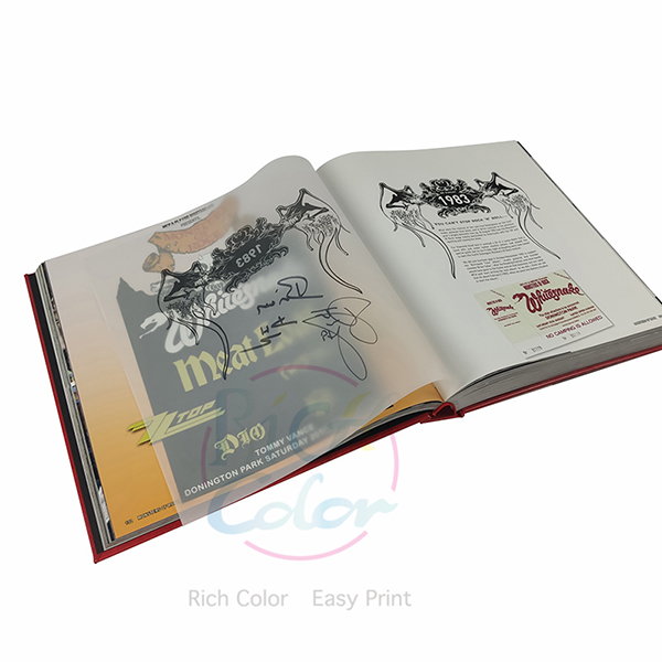Elegant Leather Hardcover Book Printin...