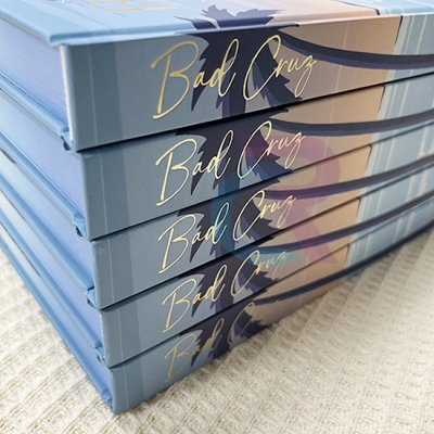 Fantasy Fiction Book Printing With Sprayed Edges