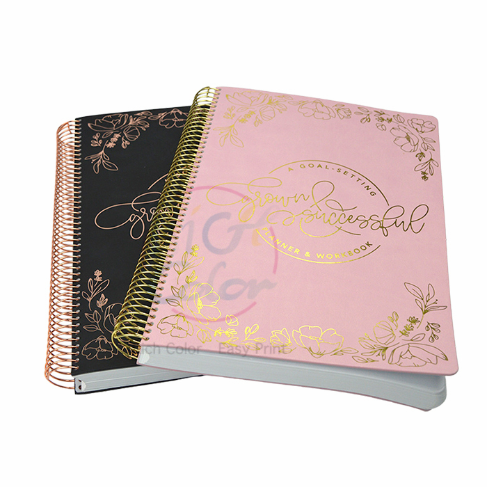 spiral planner workbook with flexible ...