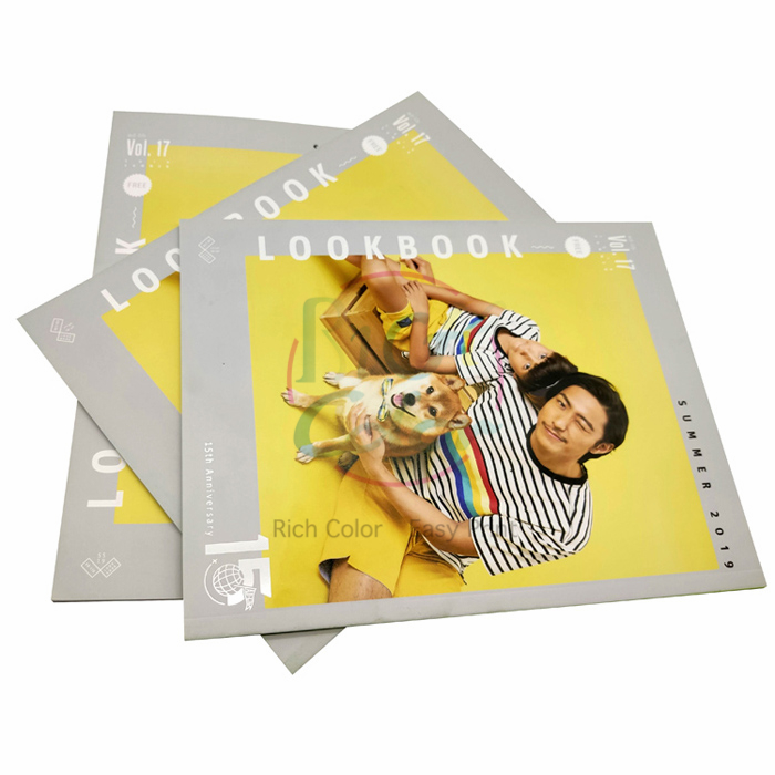 Uncoated paper Fashion Magazine